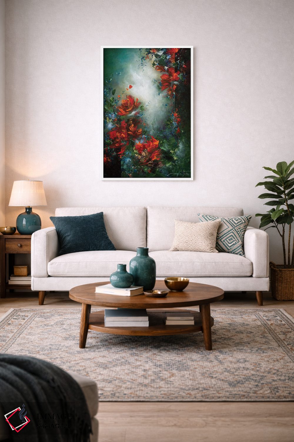 تابلو دکوراتیو با شور و عشق متعلق به تو اثر ژانیکا تالتس - D3W