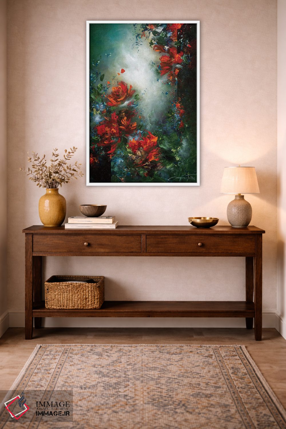 تابلو دکوراتیو با شور و عشق متعلق به تو اثر ژانیکا تالتس - D2W