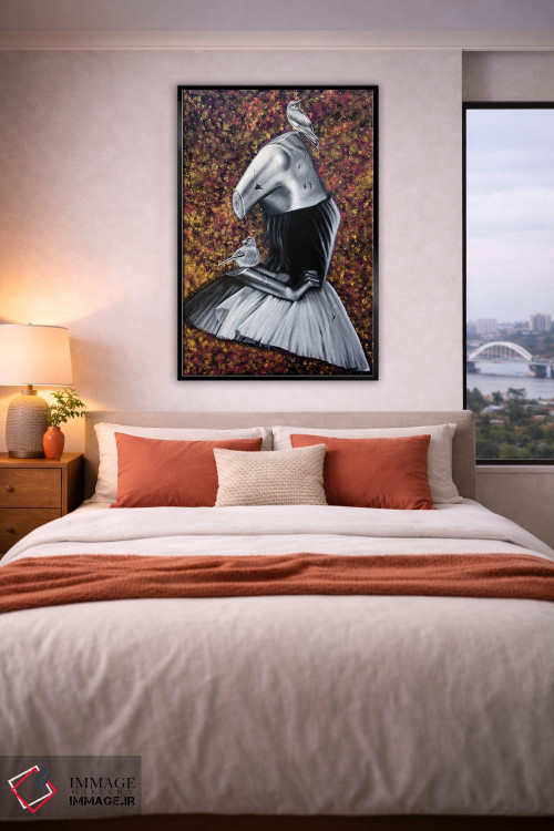 تابلو دکوراتیو رقاص باله اثر جونیر ناوارو - D5B