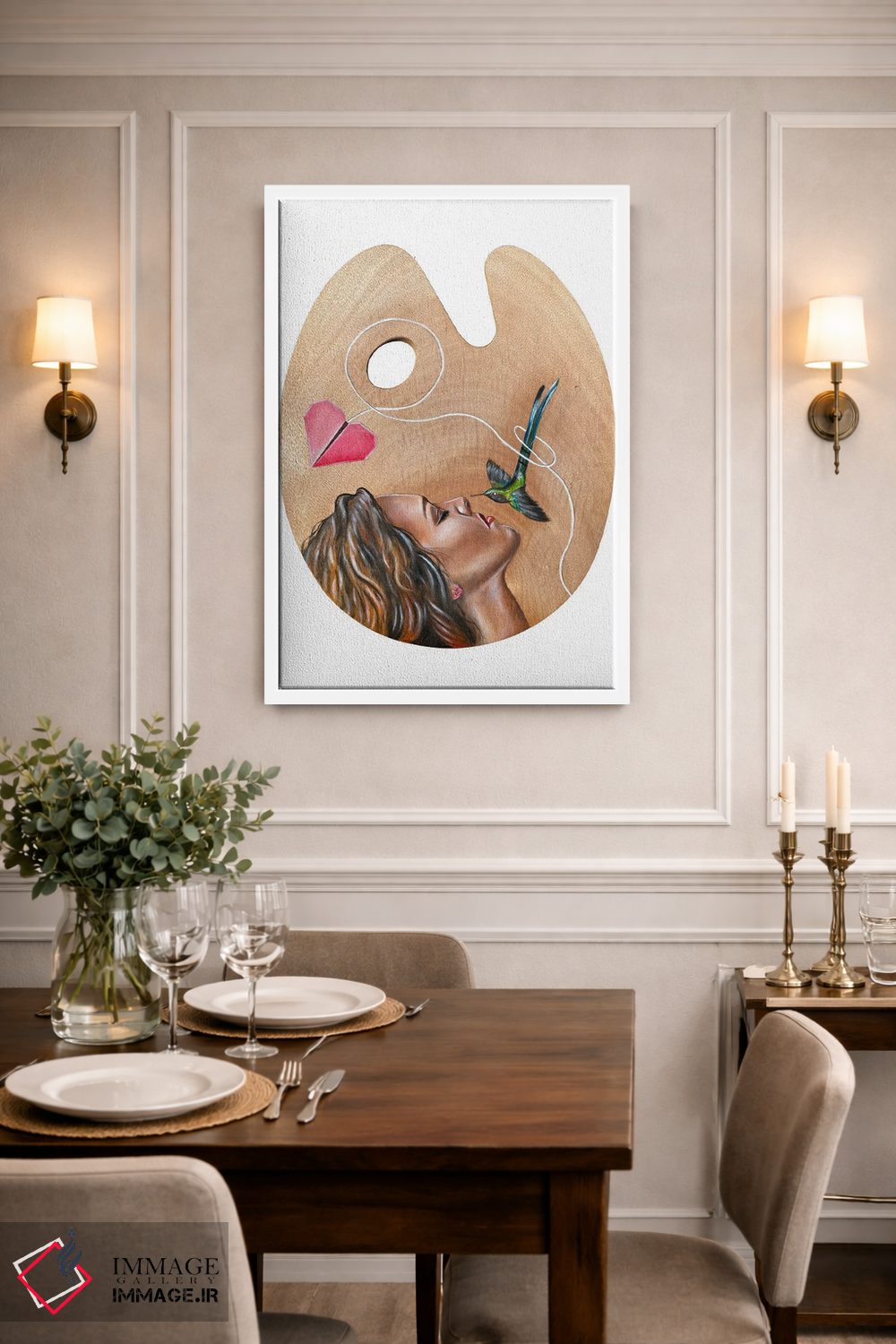 تابلو دکوراتیو به یاد تو اثر جونیر ناوارو - D1W