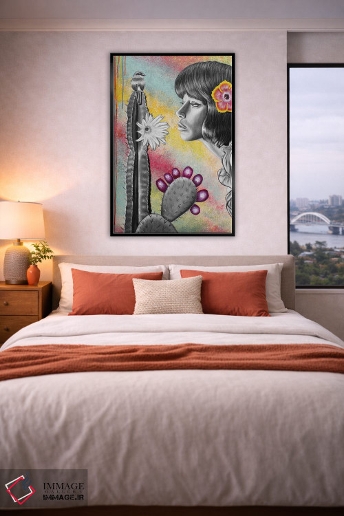 تابلو دکوراتیو ریشه هایم اثر جونیر ناوارو - D3B