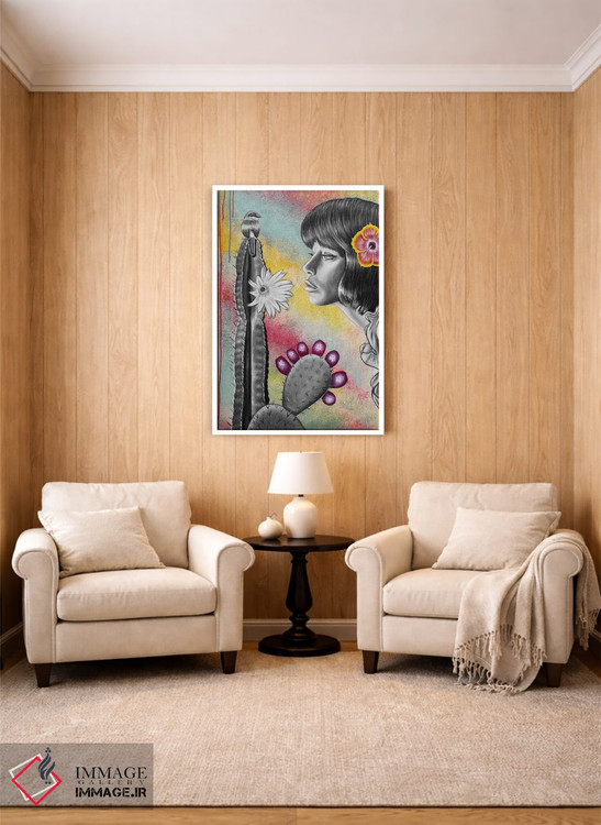 تابلو دکوراتیو ریشه هایم اثر جونیر ناوارو - D2W