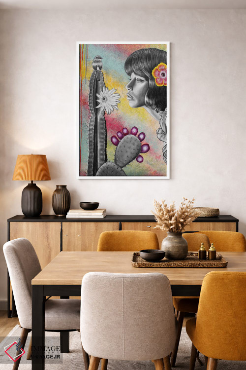 تابلو دکوراتیو ریشه هایم اثر جونیر ناوارو - D4W