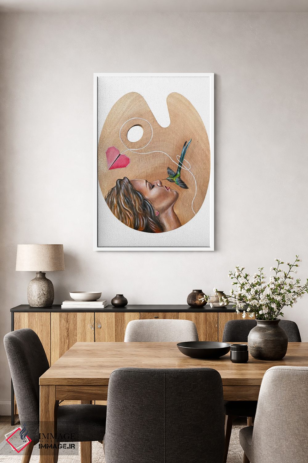 تابلو دکوراتیو به یاد تو اثر جونیر ناوارو - D4W