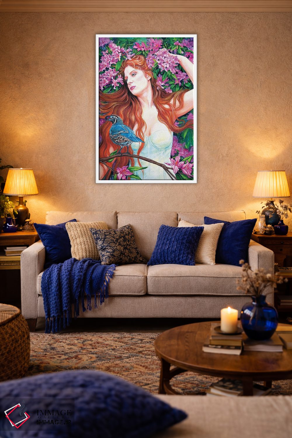 تابلو دکوراتیو بلدرچین اثر جین استار ویلز - D2W