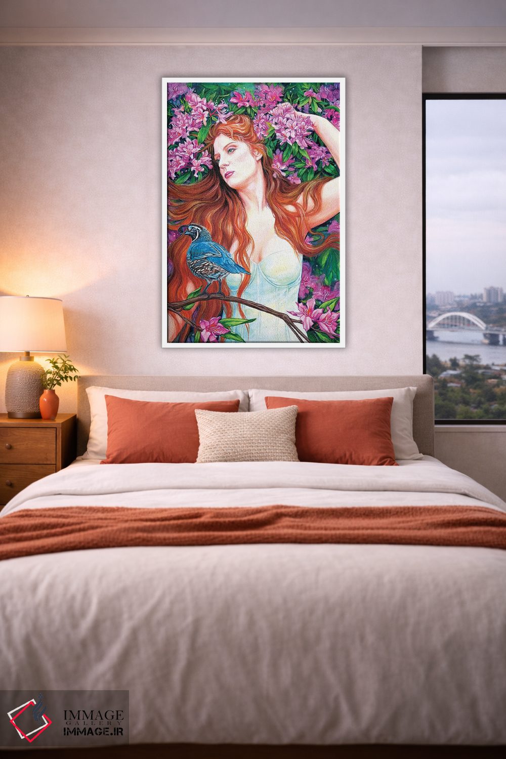 تابلو دکوراتیو بلدرچین اثر جین استار ویلز - D3W