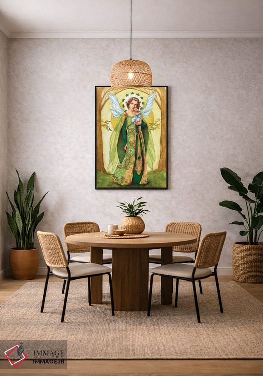 تابلو دکوراتیو جغد کوچک اثر جین استار ویلز - D5B