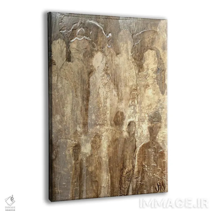 تابلو دکوراتیو مهمان پشت مهمان اثر جودی ماس - نمای پرسپکتیو محصول