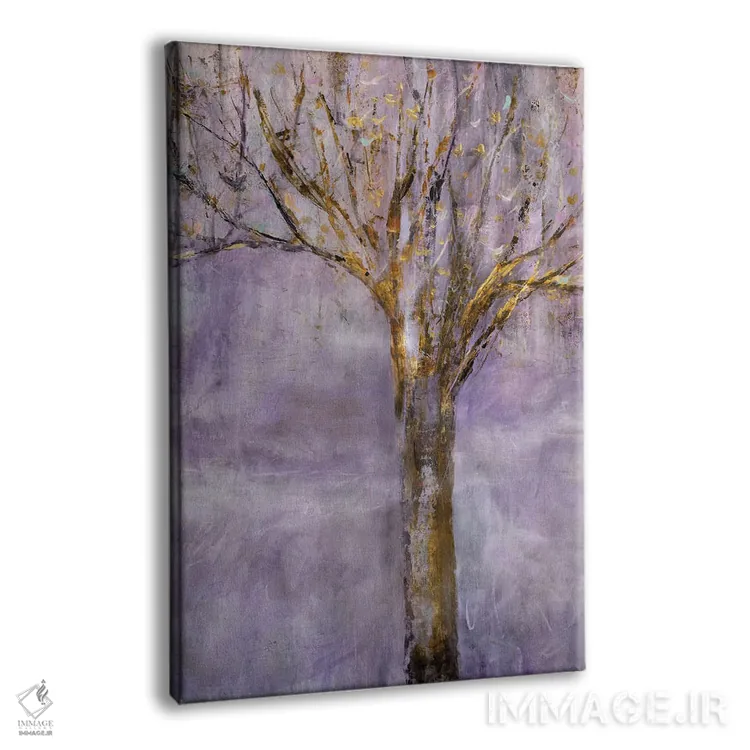 تابلو مدرن درخت شب اثر جودی ماس - نمای پرسپکتیو محصول