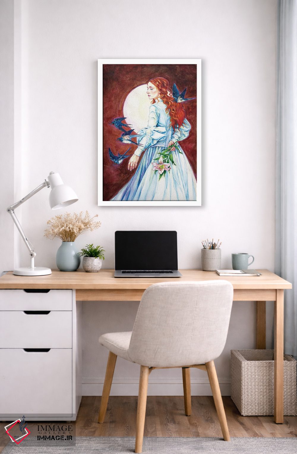 تابلو دکوراتیو پرستوهای طویله اثر جین استار ویلز - D6W