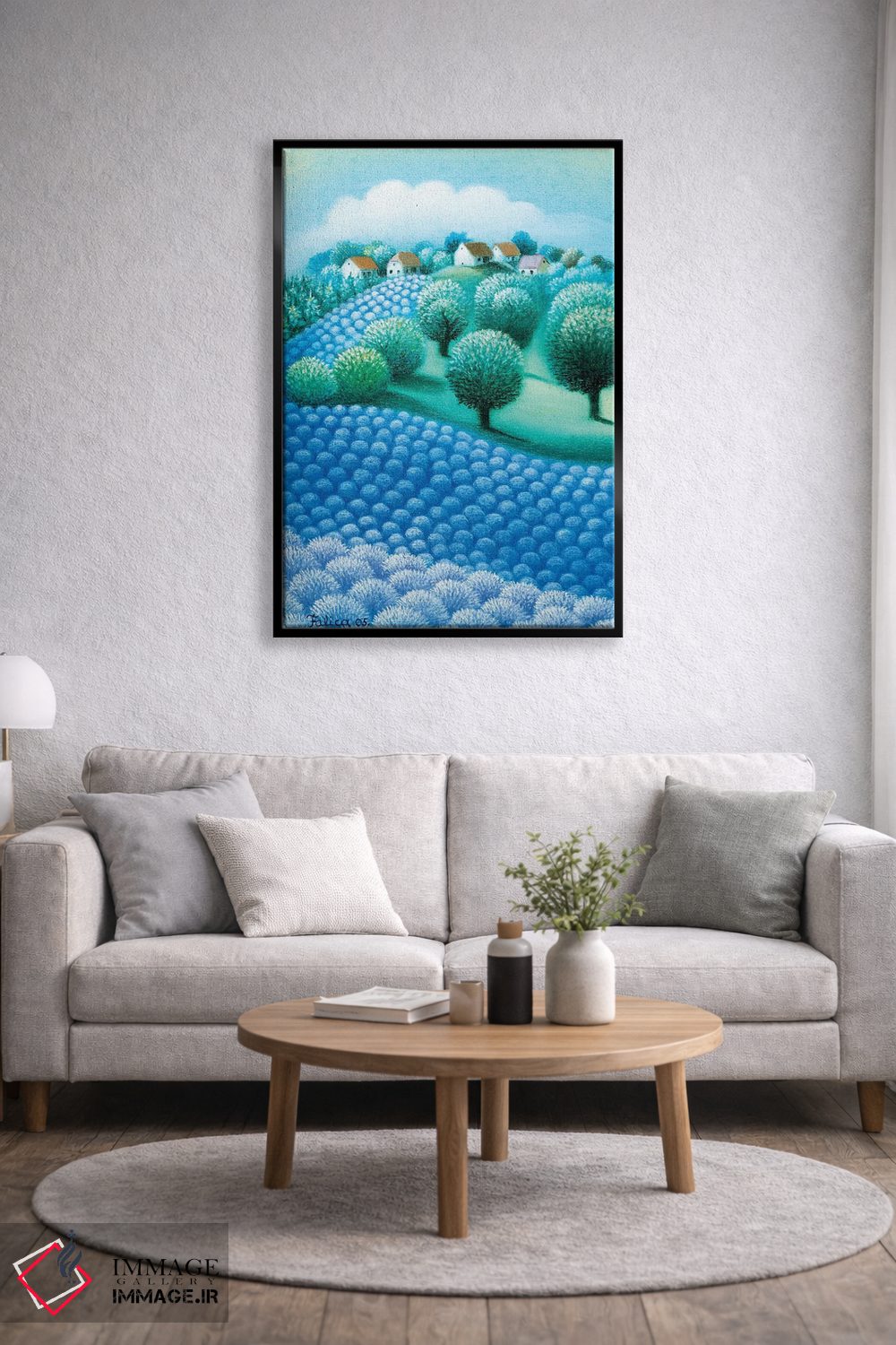 تابلو دکوراتیو عطر آبی اثر جوسیپ فالیچا - D5B