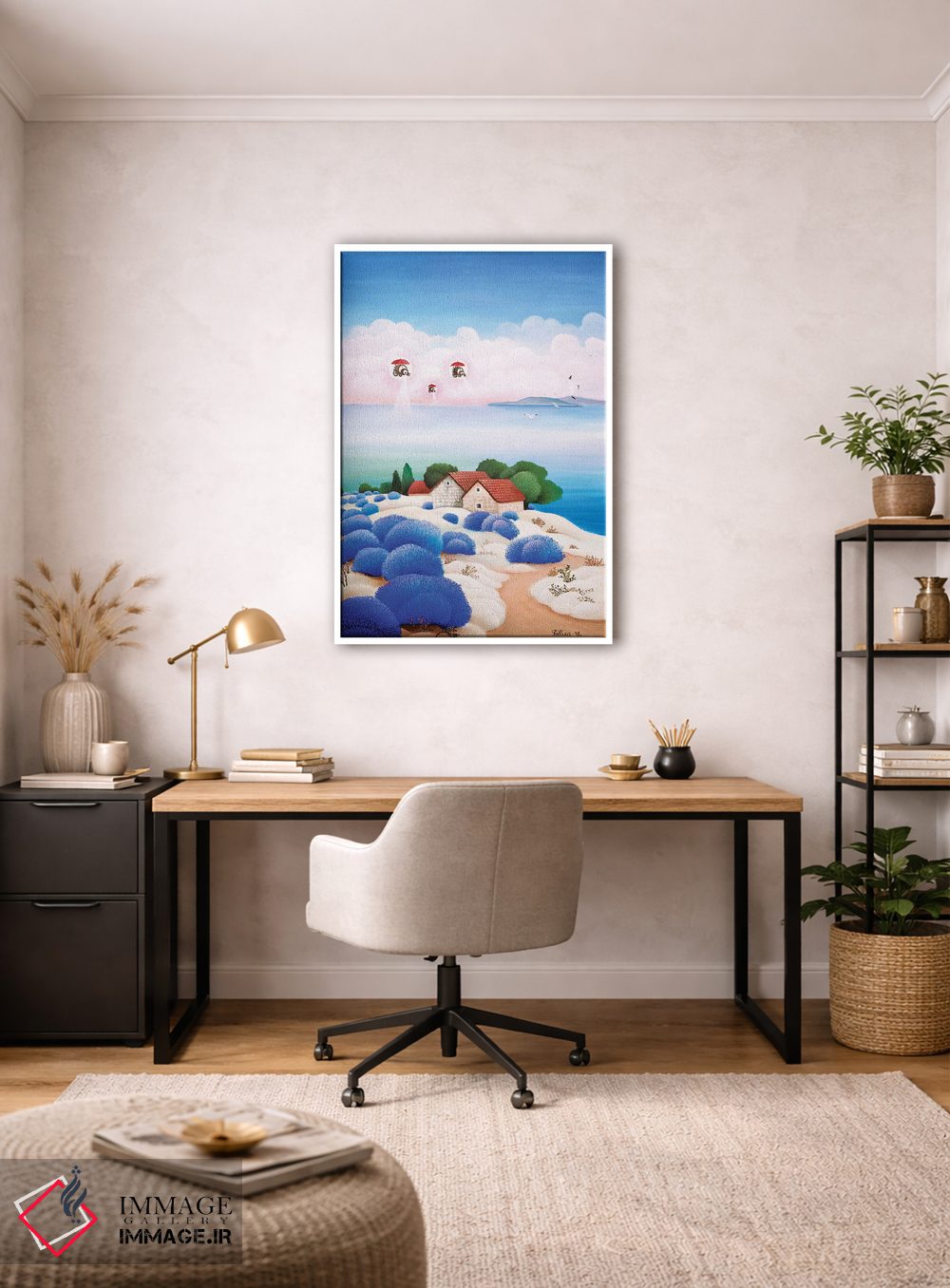 تابلو دکوراتیو مهمانان عجیب اثر جوسیپ فالیچا - D2W