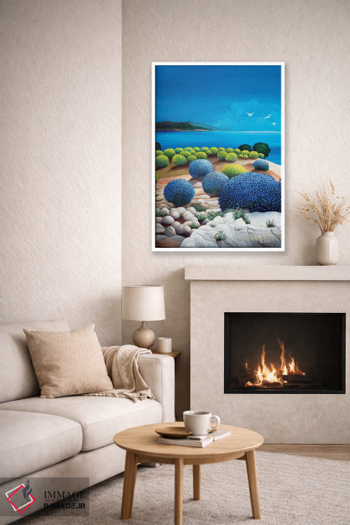 تابلو دکوراتیو جاودانه و اسطوخودوس اثر جوسیپ فالیچا - D6W