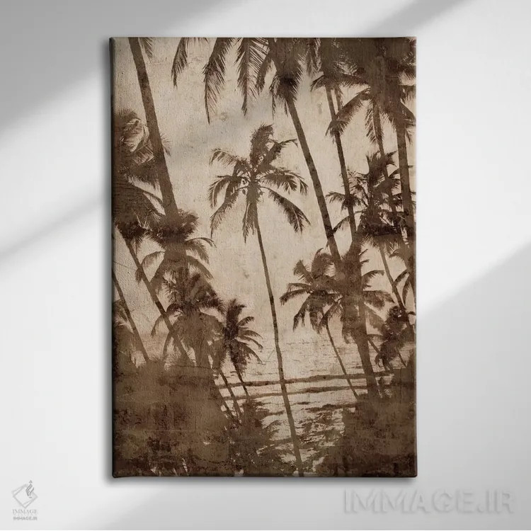 تابلو دکوراتیو بادهای تجاری I اثر جان سبا - نمای روبهرو روی دیوار