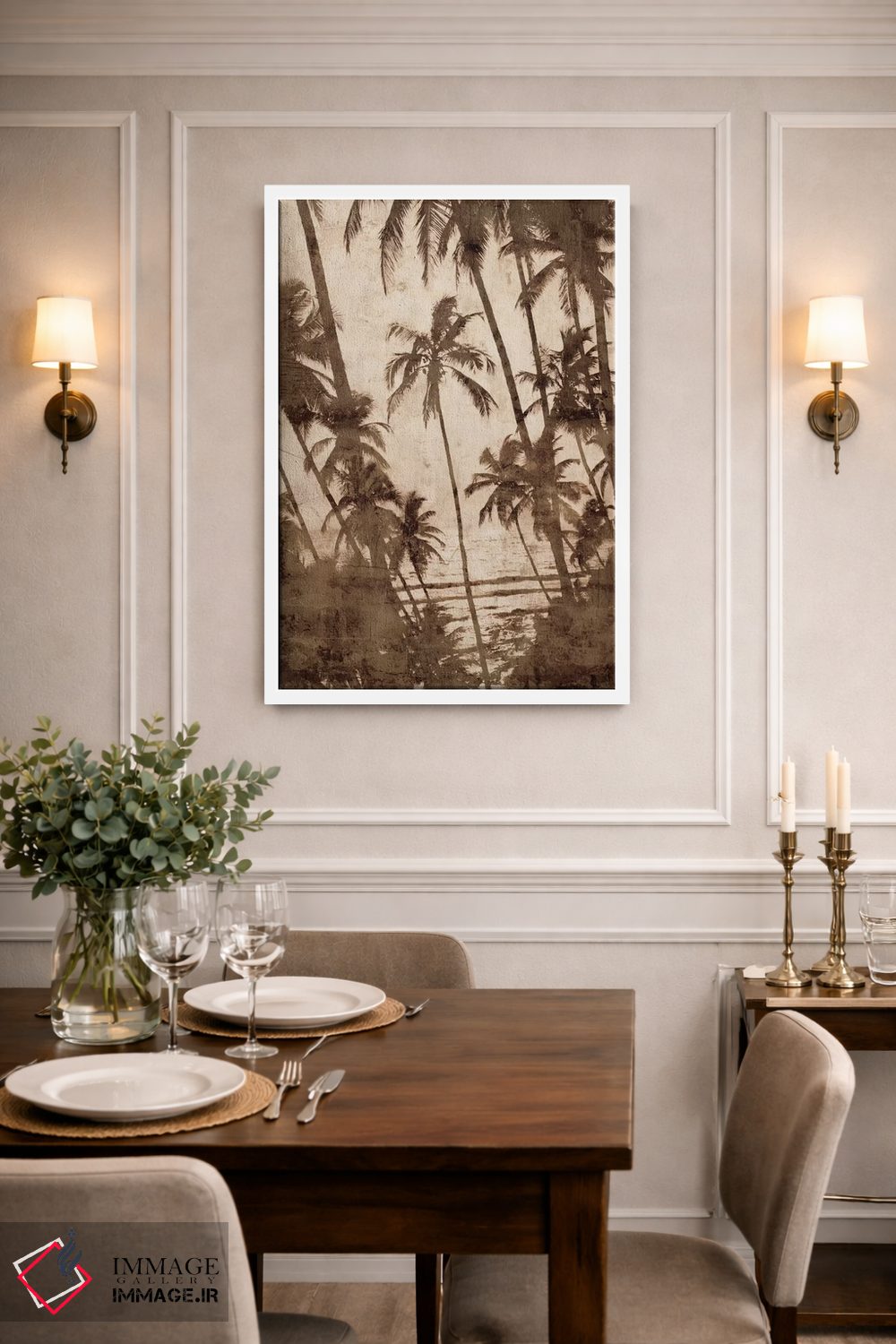 تابلو دکوراتیو بادهای تجاری I اثر جان سبا - D1W