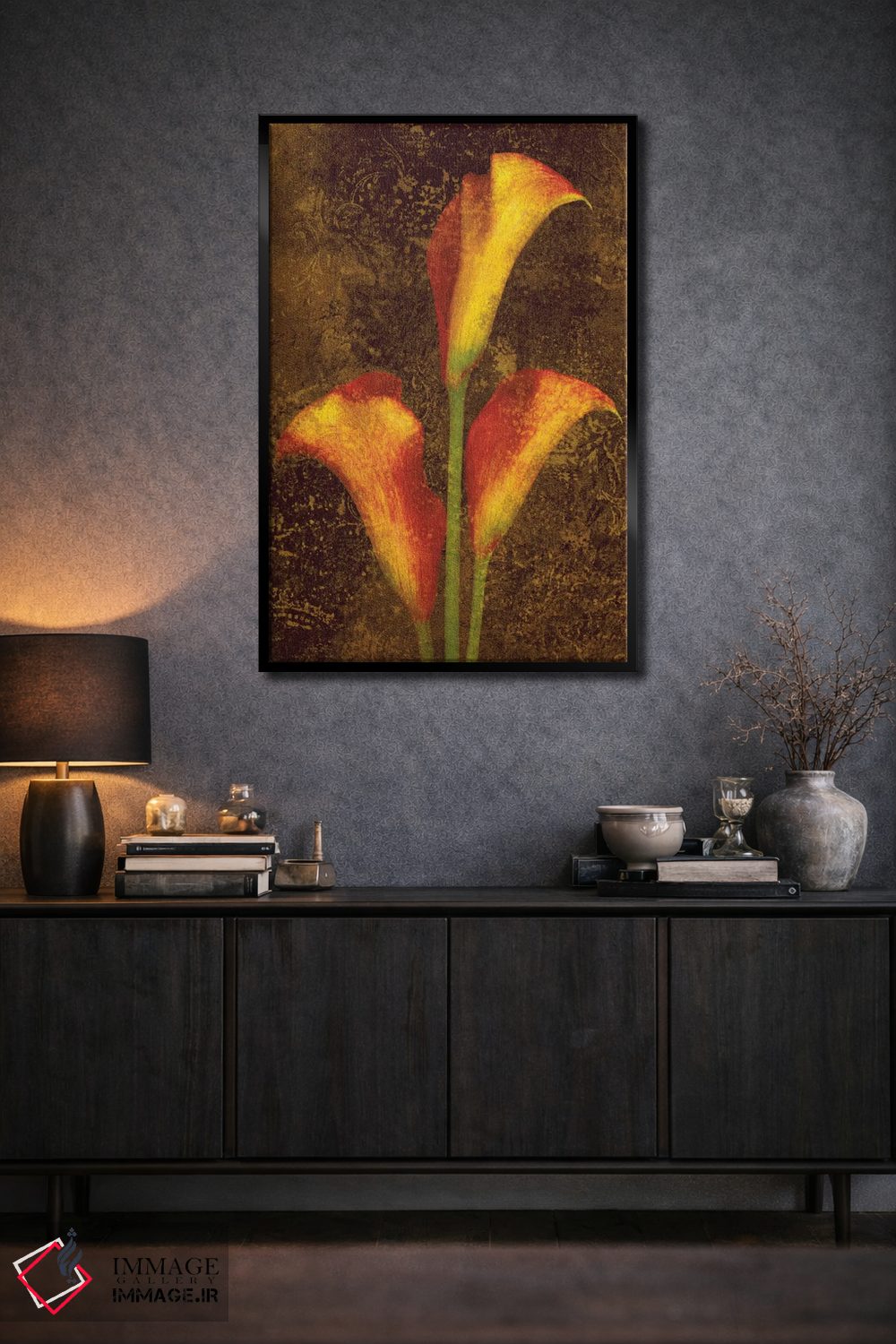 تابلو دکوراتیو کالاس اثر جان سبا - D2B