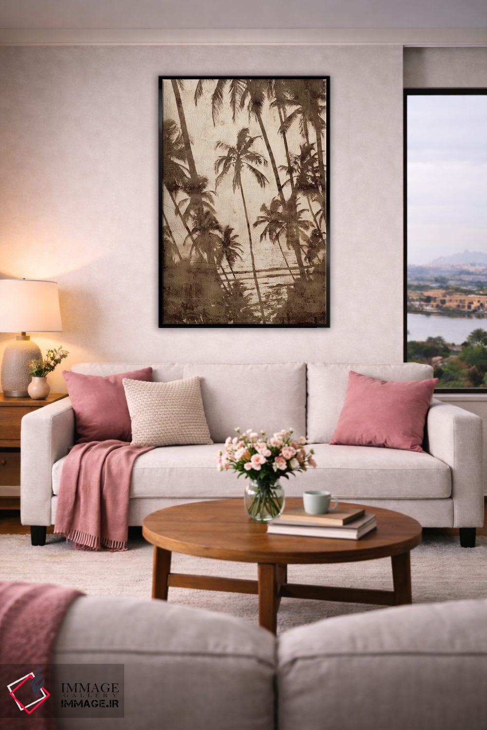 تابلو دکوراتیو بادهای تجاری I اثر جان سبا - D4B