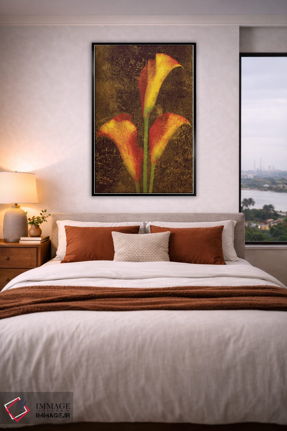 تابلو دکوراتیو کالاس اثر جان سبا - D5B