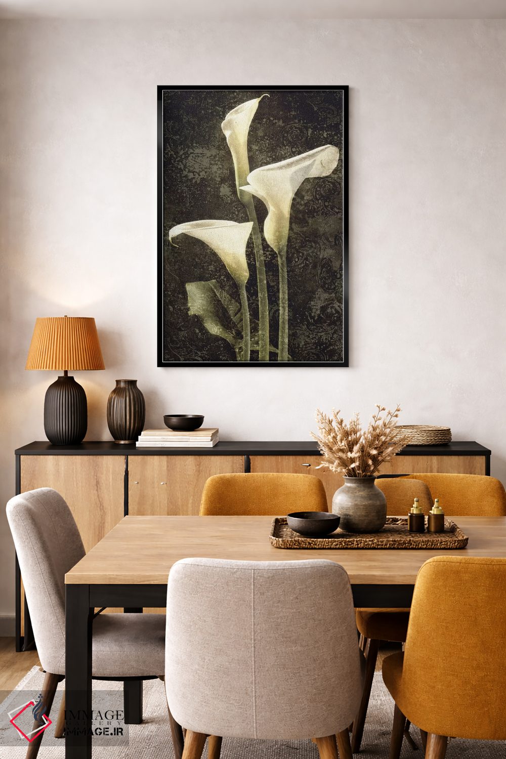 تابلو دکوراتیو کالاس II اثر جان سبا - D6B