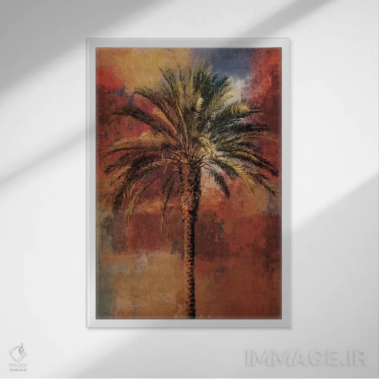 تابلو دکوراتیو ماستیک I اثر جان سبا - نمای قابدار سفید