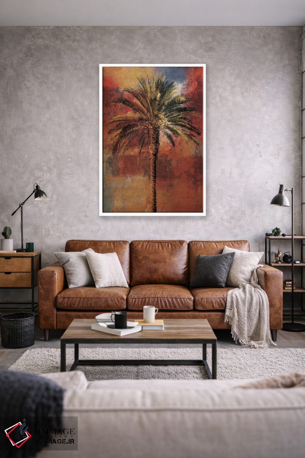 تابلو دکوراتیو ماستیک I اثر جان سبا - D1W