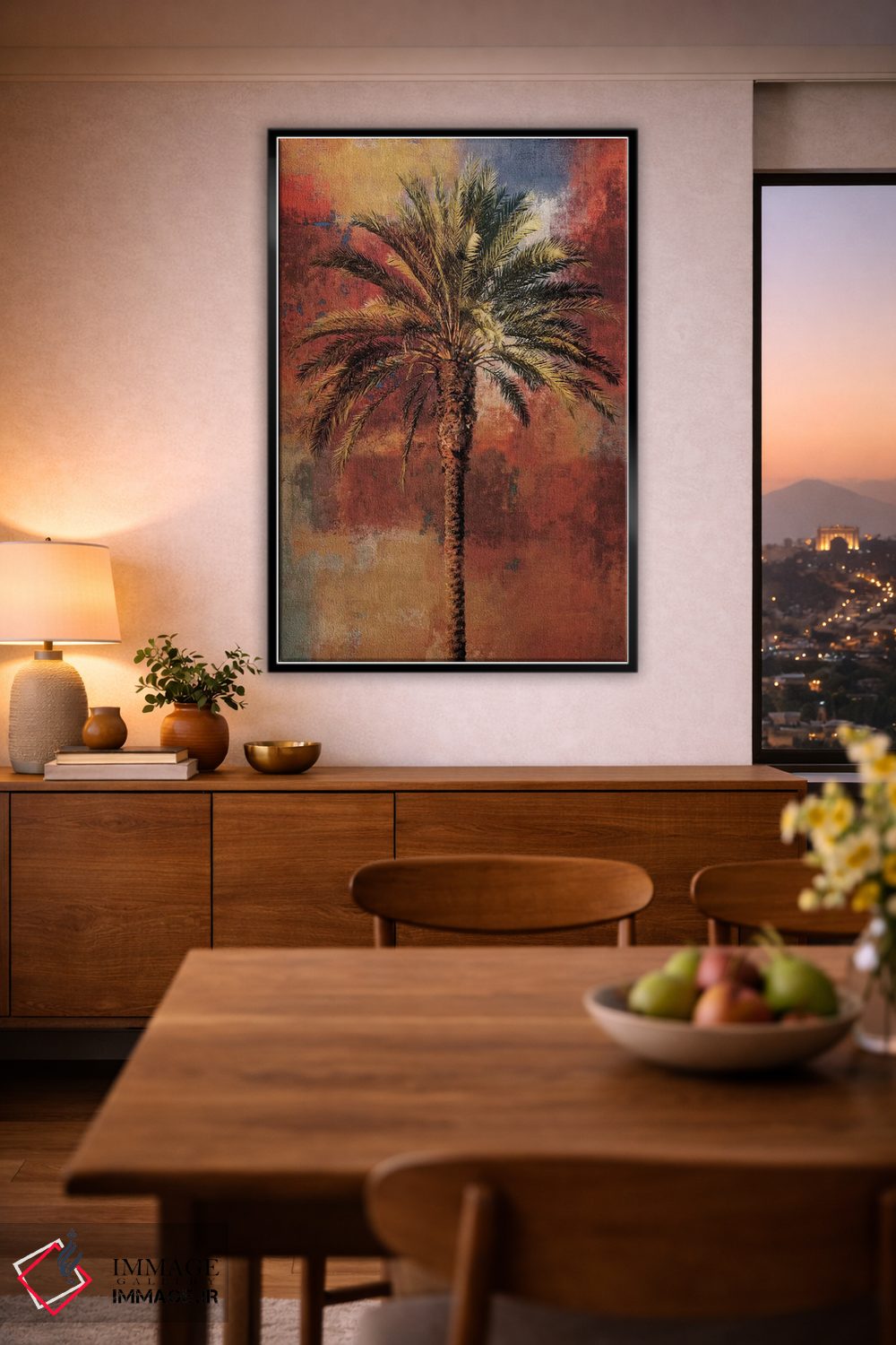 تابلو دکوراتیو ماستیک I اثر جان سبا - D2B