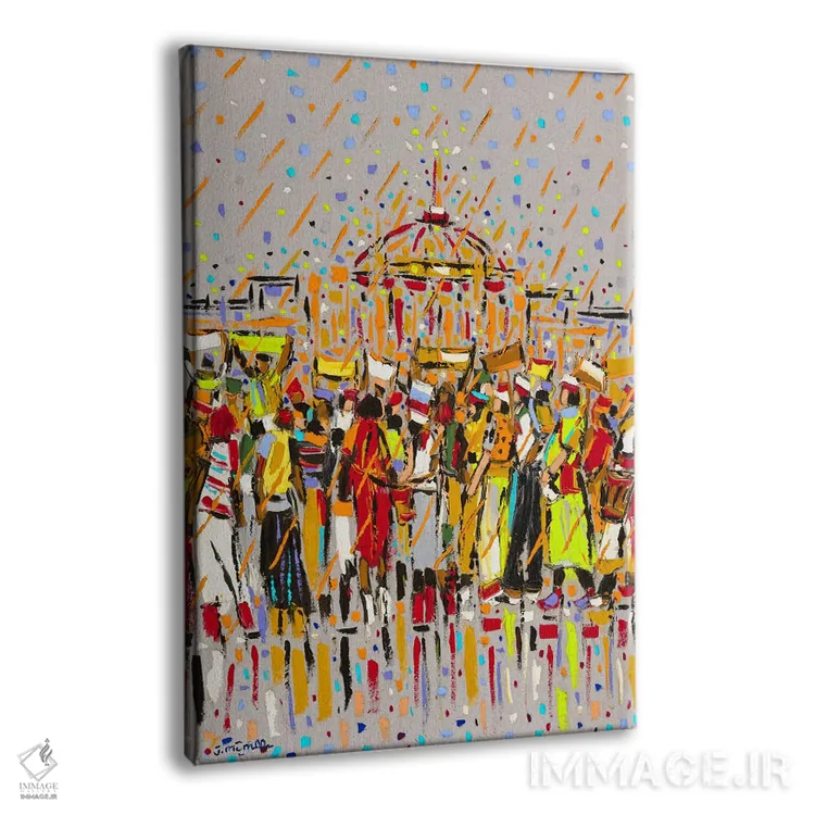 تابلو دکوراتیو همیشه چیزی هست اثر یواخیم مک میلان - نمای پرسپکتیو محصول