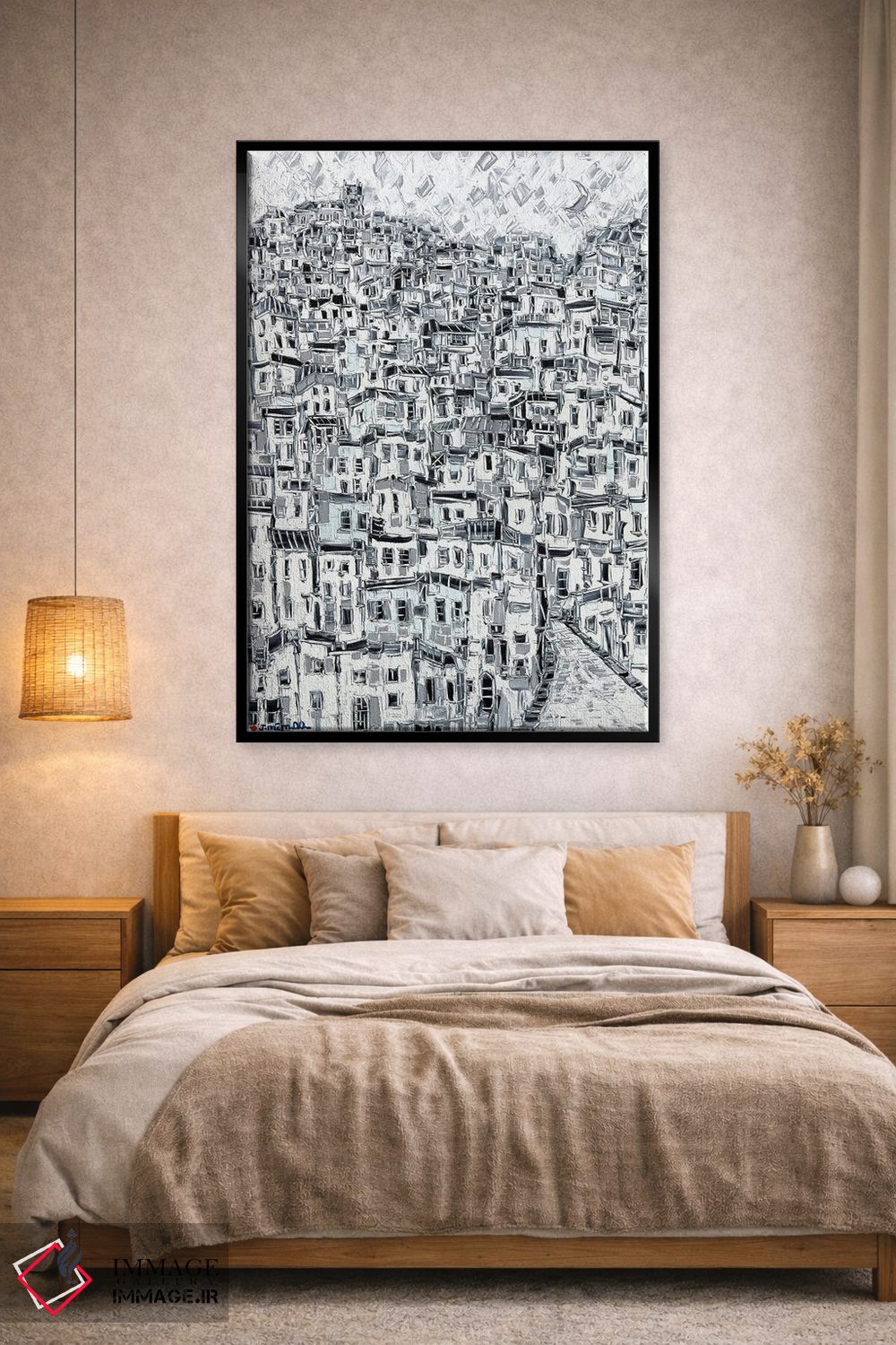 تابلو انتزاعی قرنطینه اثر یواخیم مک میلان - D1B