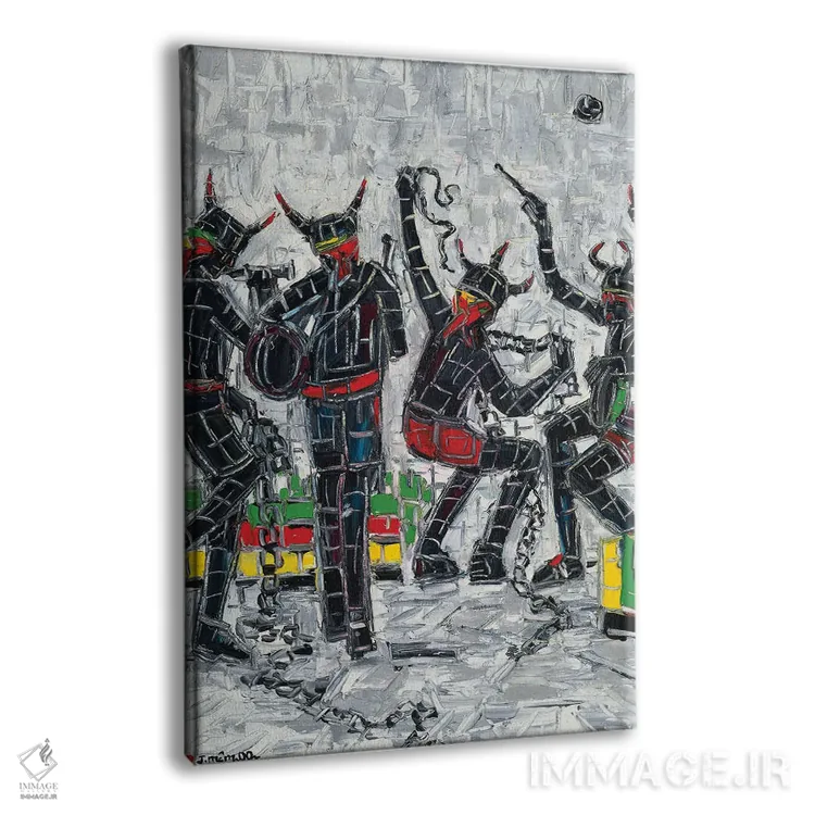 تابلو دکوراتیو جب ژوورت اثر یواخیم مک میلان - نمای پرسپکتیو محصول