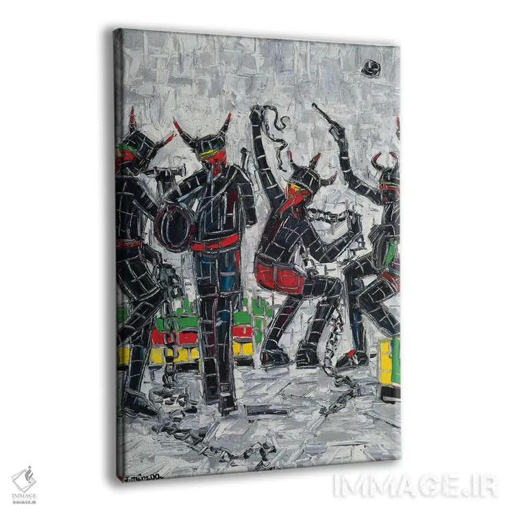 تابلو دکوراتیو جب ژوورت اثر یواخیم مک میلان - نمای پرسپکتیو محصول