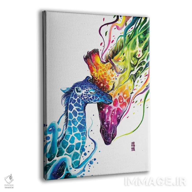 تابلو دکوراتیو نوزاد من اثر جونگکی - نمای پرسپکتیو محصول