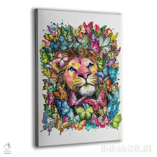 تابلو دکوراتیو بهشت اثر جونگکی - نمای پرسپکتیو محصول