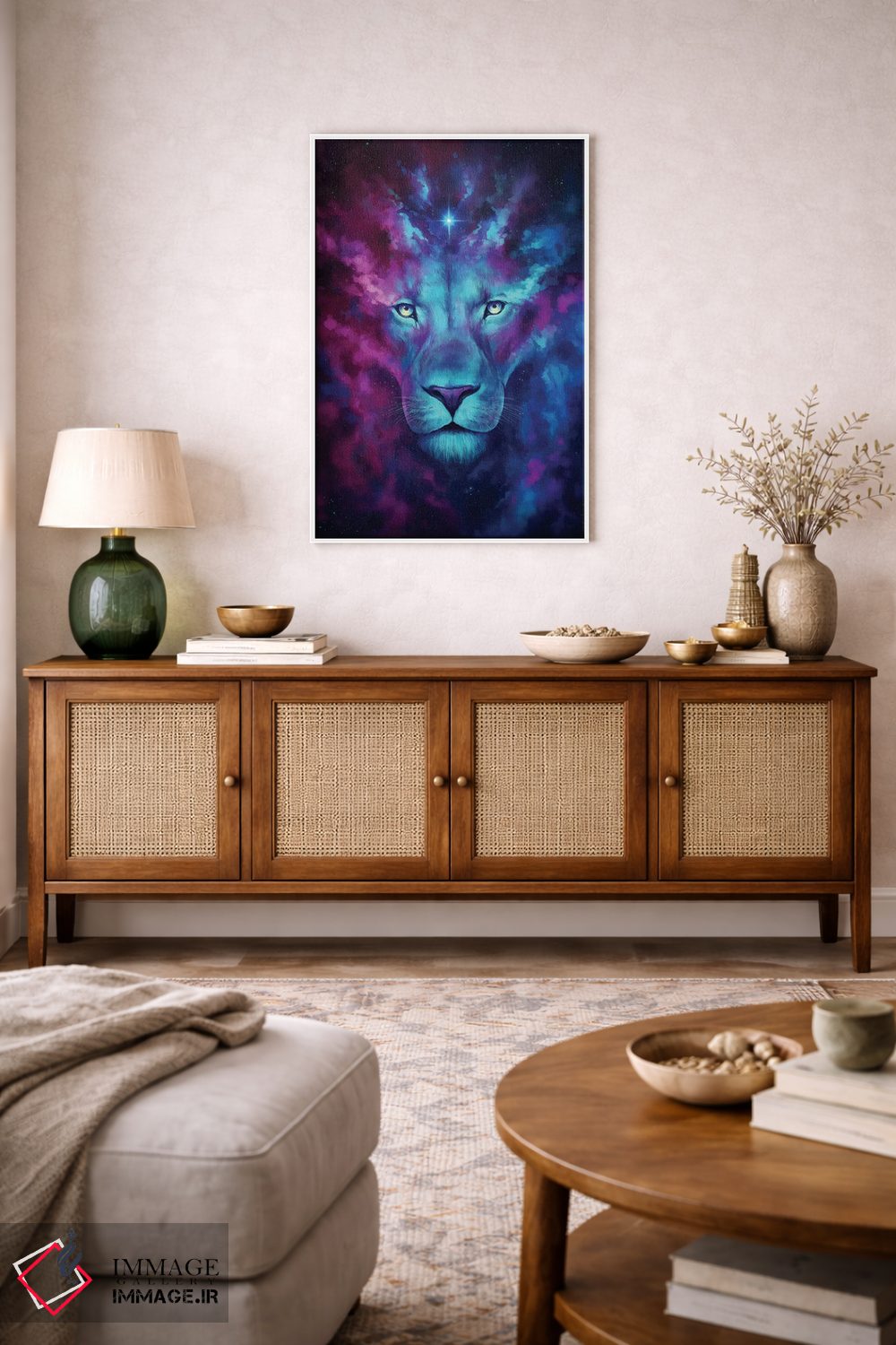 تابلو دکوراتیو فرزند اول اثر جو جو آرت - D2W