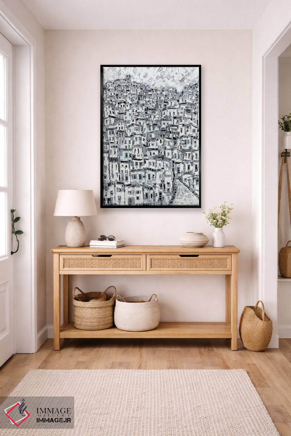 تابلو انتزاعی قرنطینه اثر یواخیم مک میلان - D6B