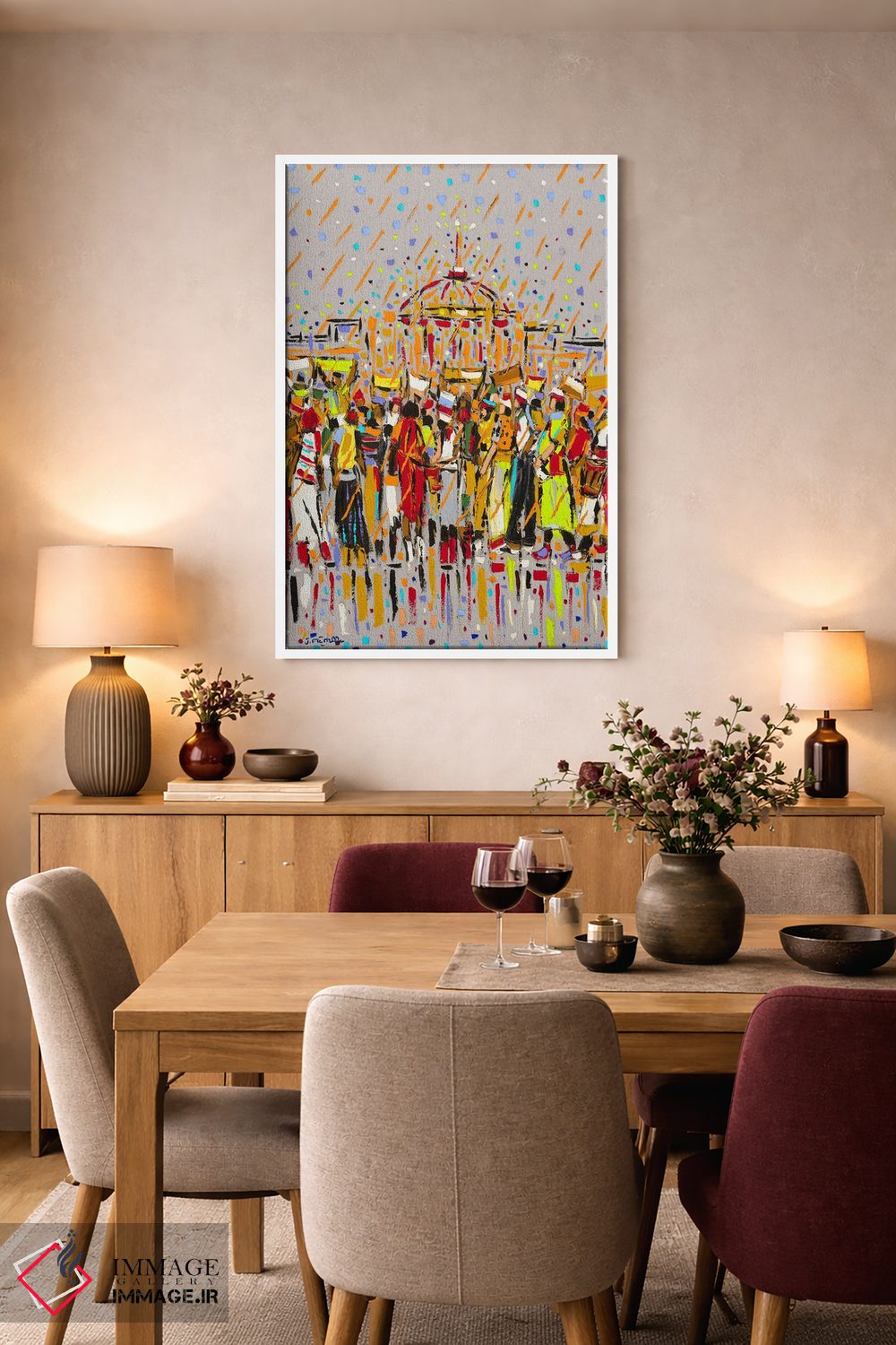 تابلو دکوراتیو همیشه چیزی هست اثر یواخیم مک میلان - D6W