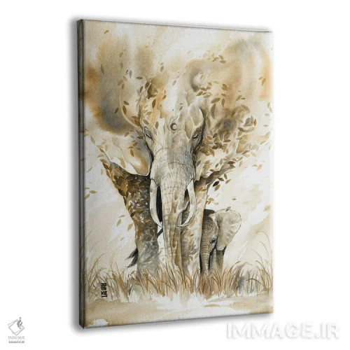 تابلو دکوراتیو روح نگهبان اثر جونگکی - نمای پرسپکتیو محصول