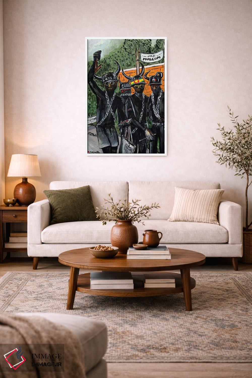 تابلو دکوراتیو جب سیاه اثر یواخیم مک میلان - D2W