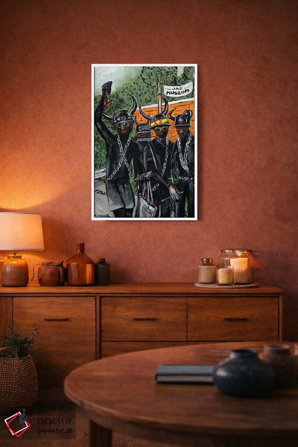 تابلو دکوراتیو جب سیاه اثر یواخیم مک میلان - D3W