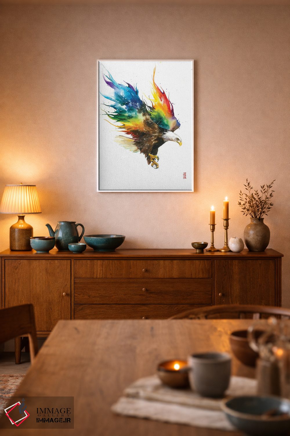 تابلو دکوراتیو آزادی اثر جونگکی - D5W