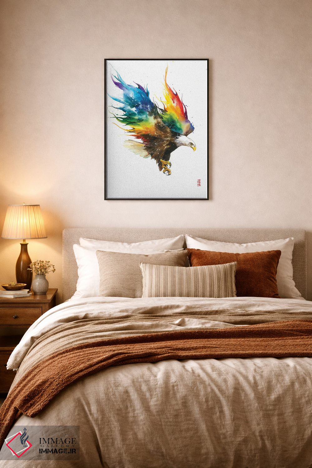 تابلو دکوراتیو آزادی اثر جونگکی - D6B