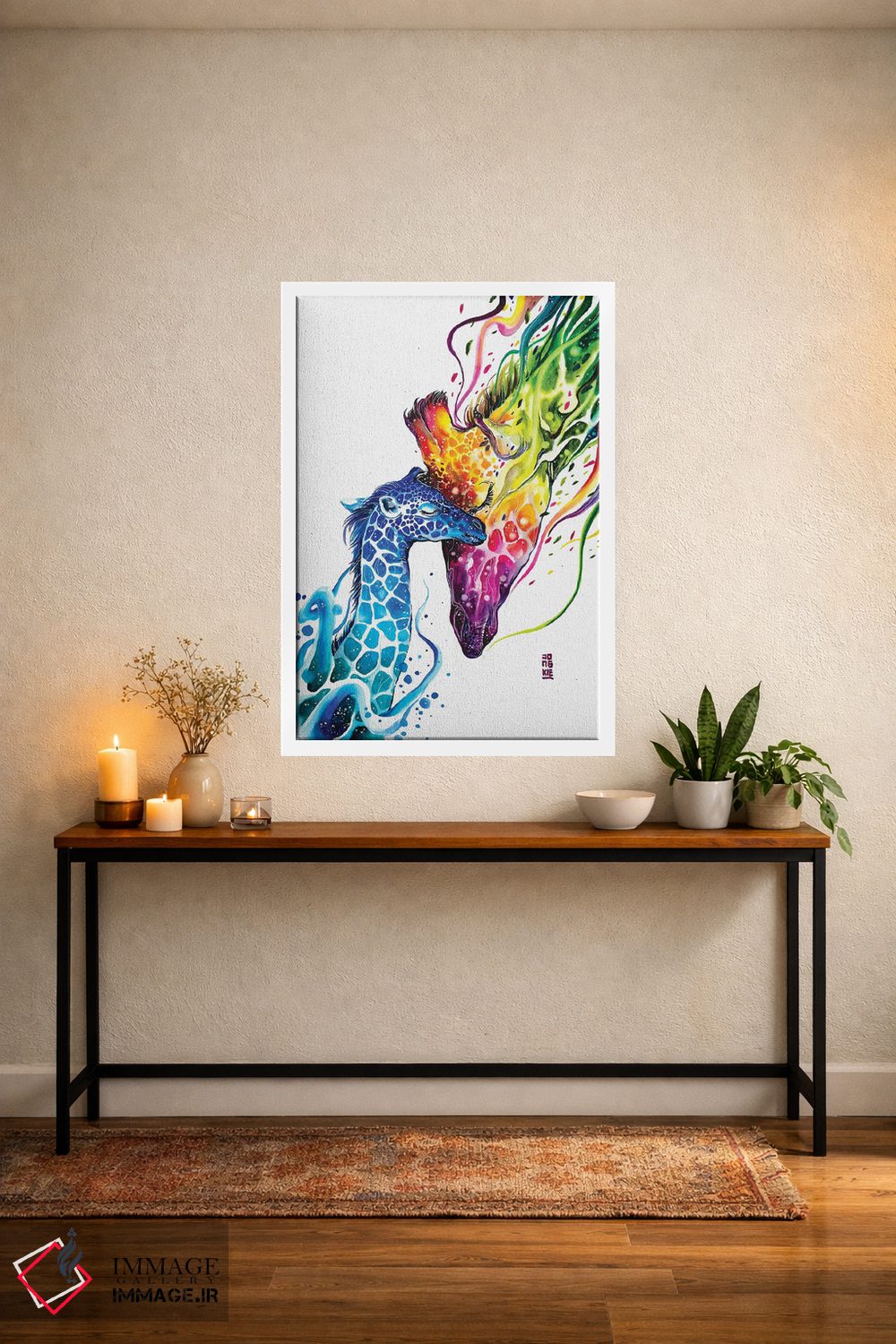 تابلو دکوراتیو نوزاد من اثر جونگکی - D3W