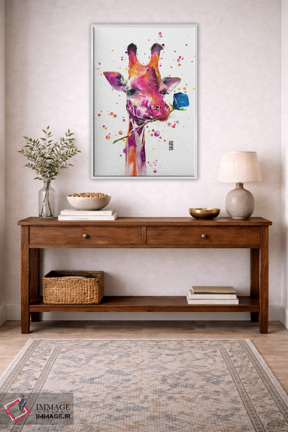 تابلو دکوراتیو کاسانوا اثر جونگکی - D3W