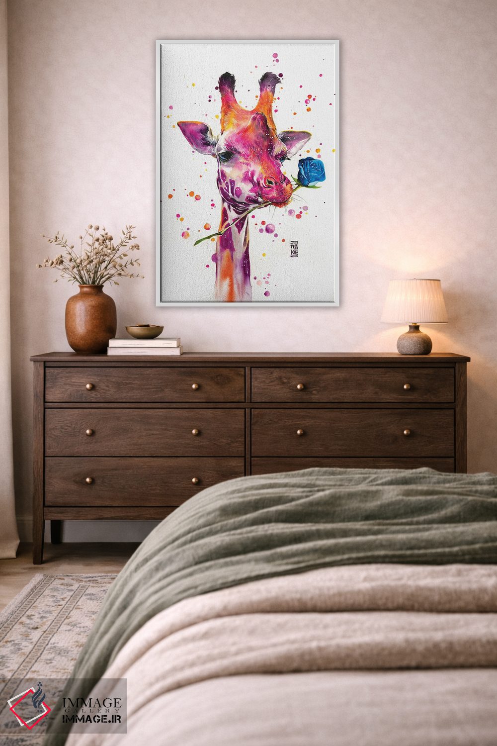 تابلو دکوراتیو کاسانوا اثر جونگکی - D4W