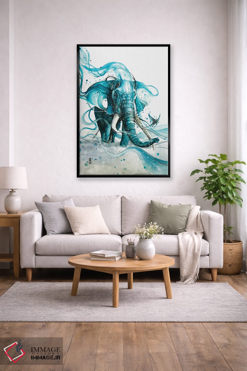 تابلو دکوراتیو امید اثر جونگکی - D2B