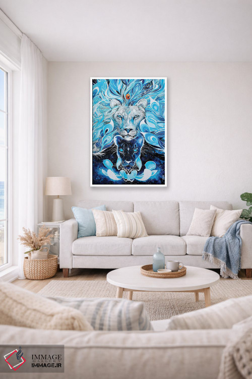 تابلو دکوراتیو پادشاه جاودان اثر جونگکی - D1W