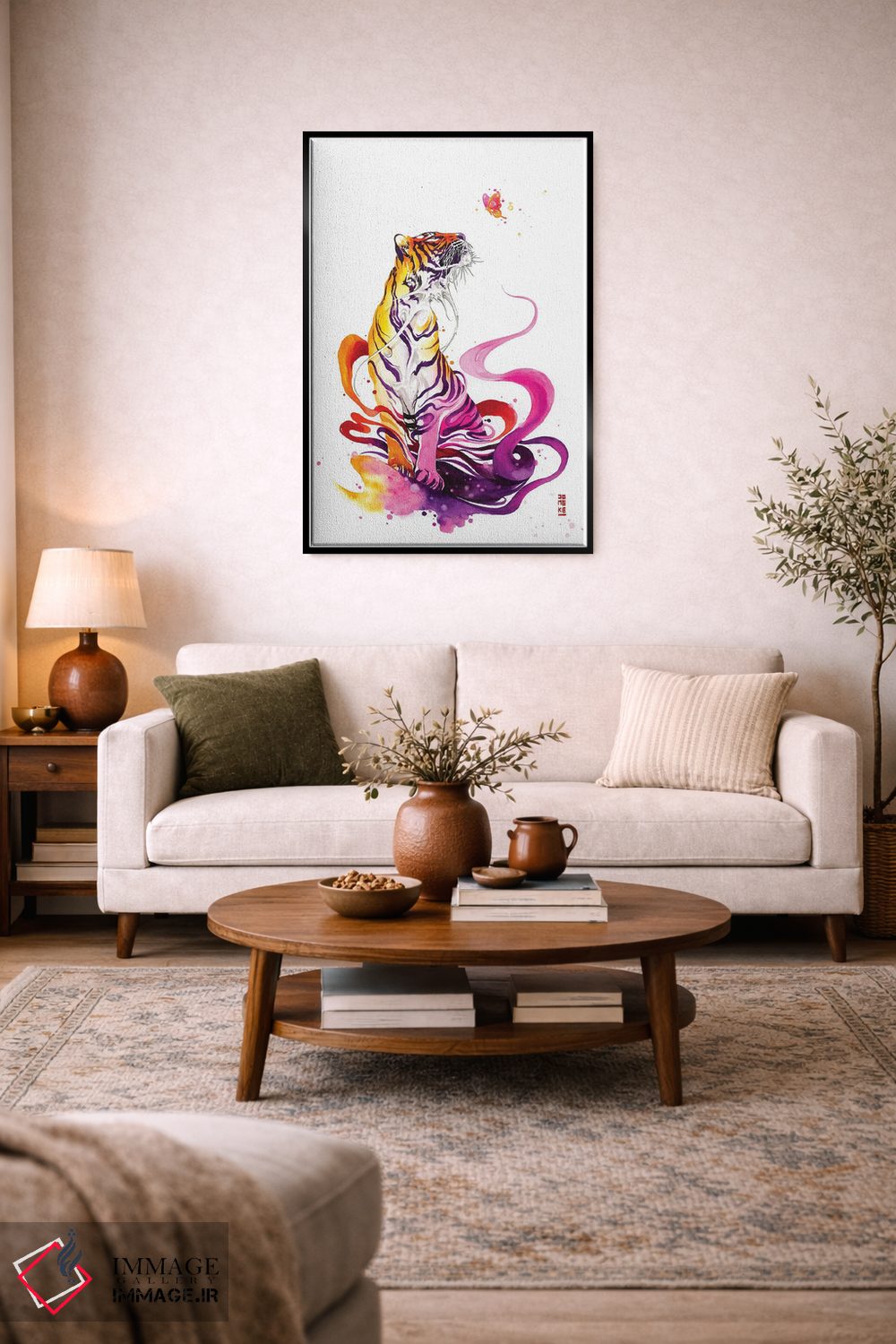 تابلو دکوراتیو تغییرات زندگی اثر جونگکی - D3B