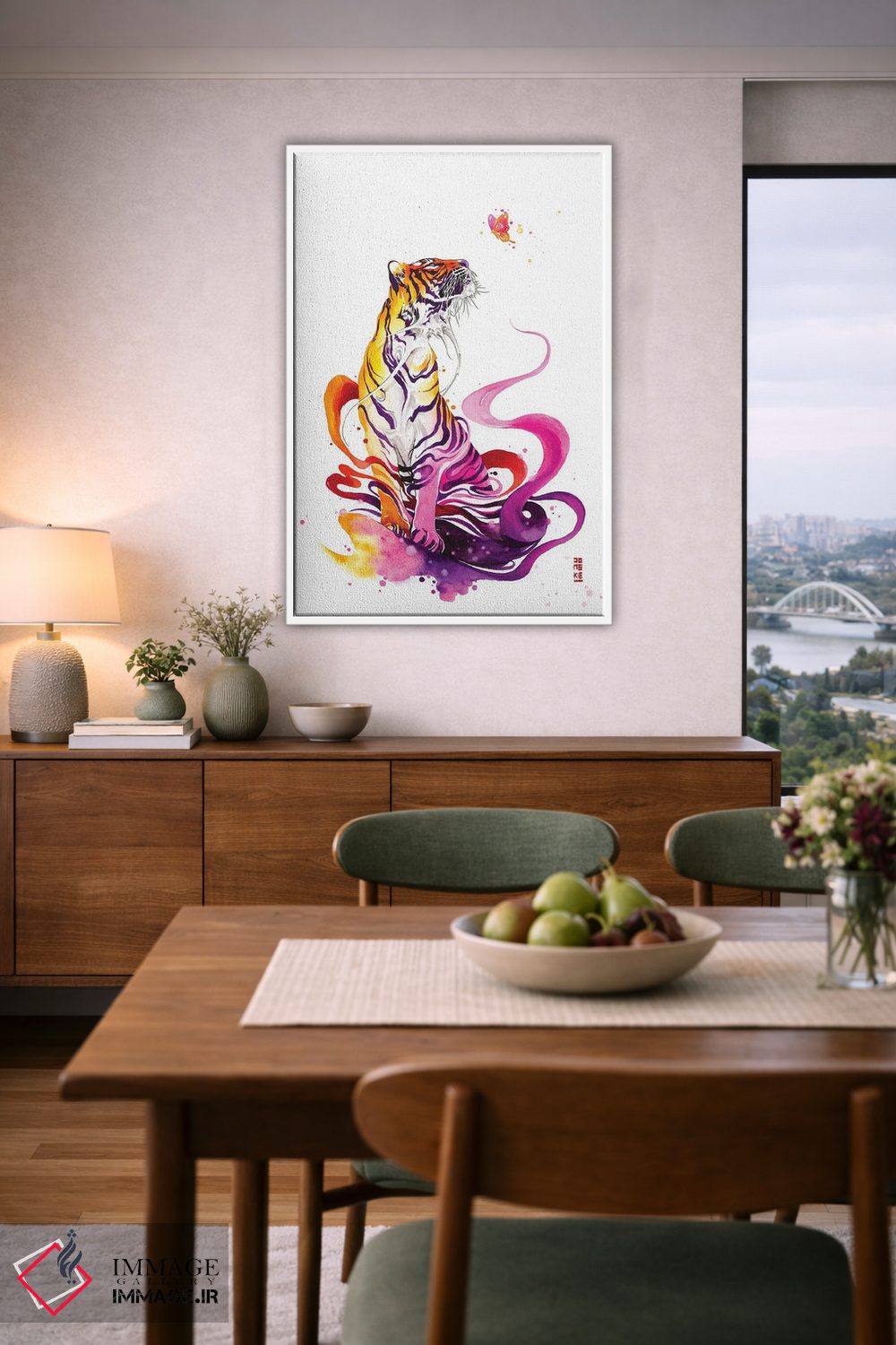 تابلو دکوراتیو تغییرات زندگی اثر جونگکی - D5W