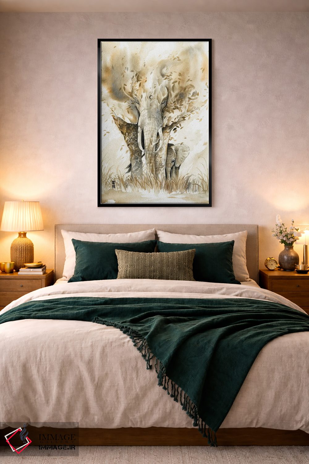 تابلو دکوراتیو روح نگهبان اثر جونگکی - D5B