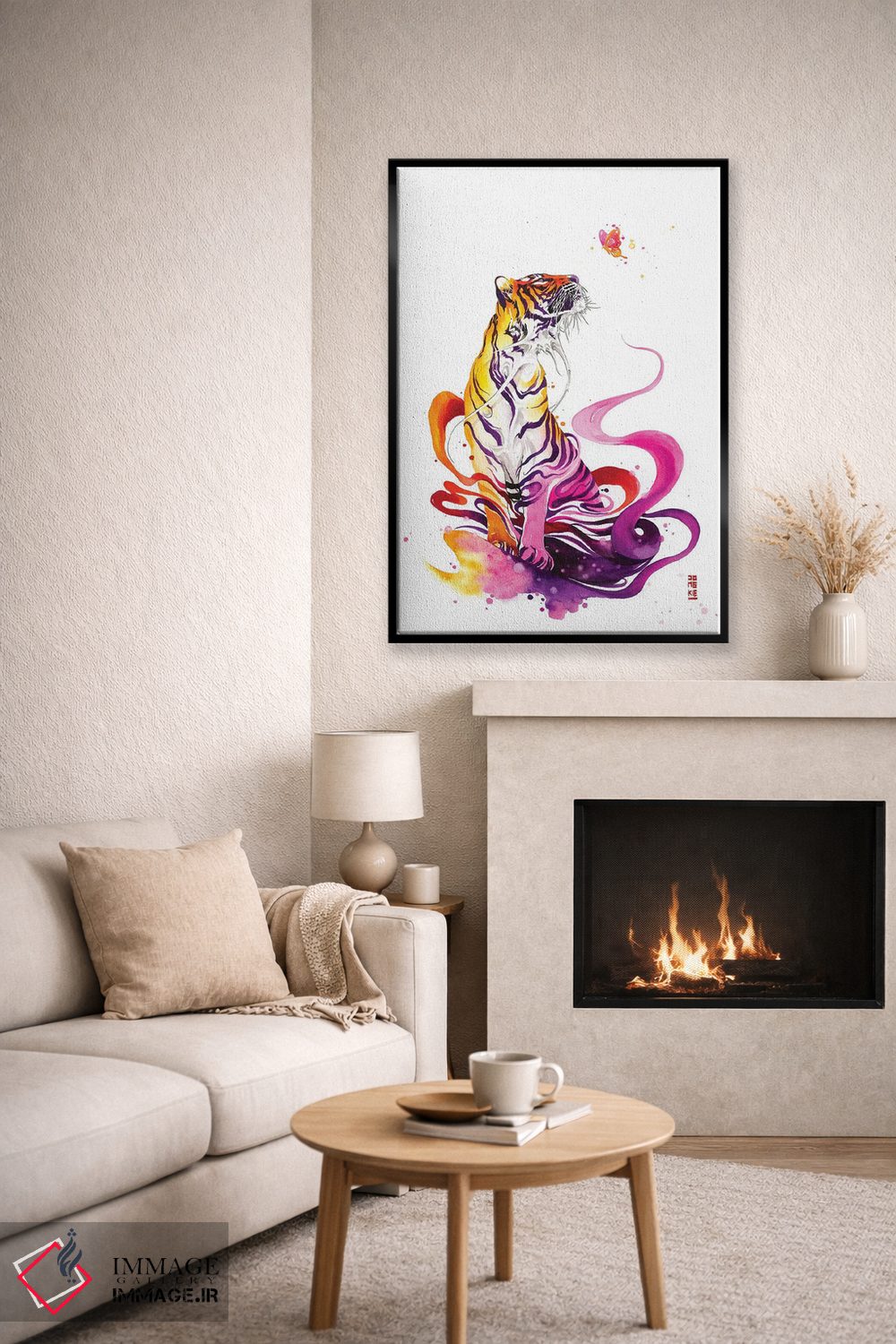 تابلو دکوراتیو تغییرات زندگی اثر جونگکی - D6B