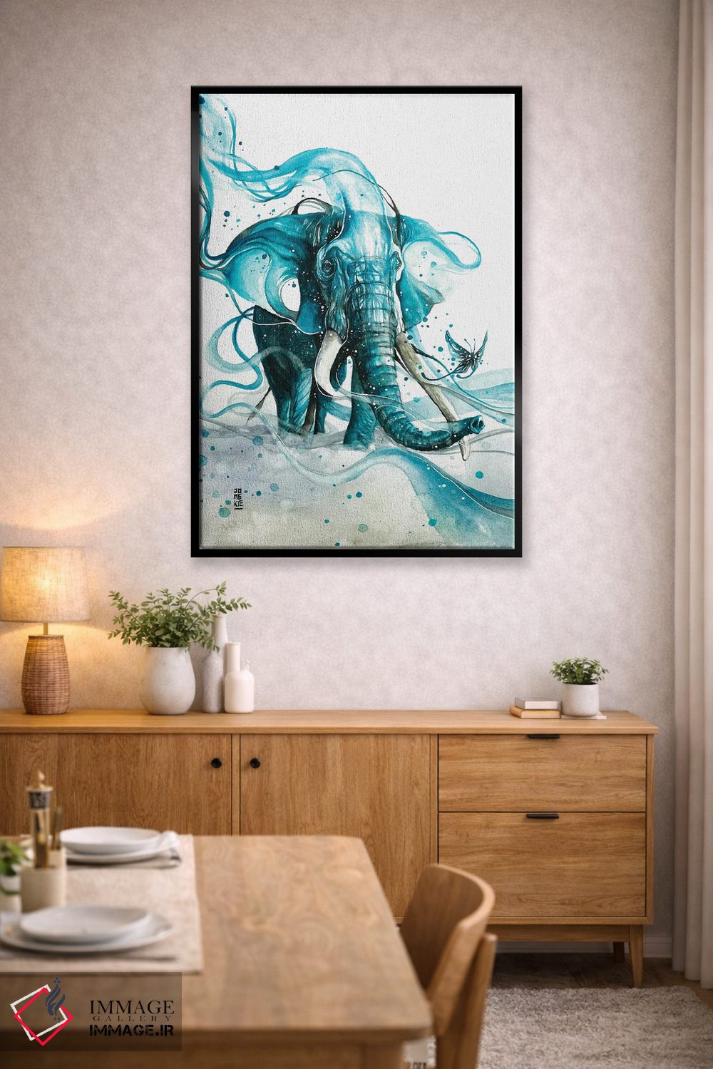 تابلو دکوراتیو امید اثر جونگکی - D6B